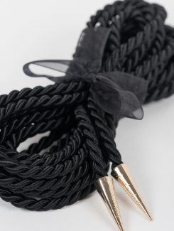 Fraulein Kink-Caviar Bondage Lasso Rope Black