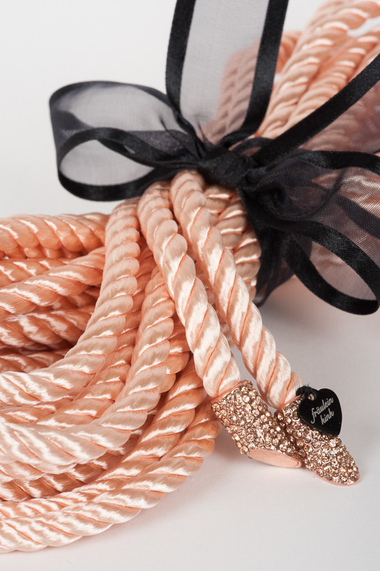 Fraulein Kink-Chérie Bondage Lasso Rope Rose Gold